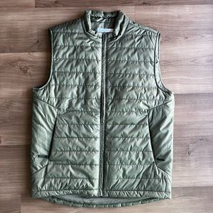 Cuts Mens Medium Sage Vest